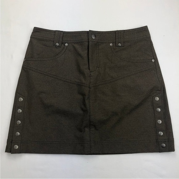 Athleta Take a Hike nylon skirt in dark heather gray - Picture 1 of 14